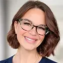 Emergency medicine, practitioners. medical, doctors. Profile photo of smiling woman in glasses
